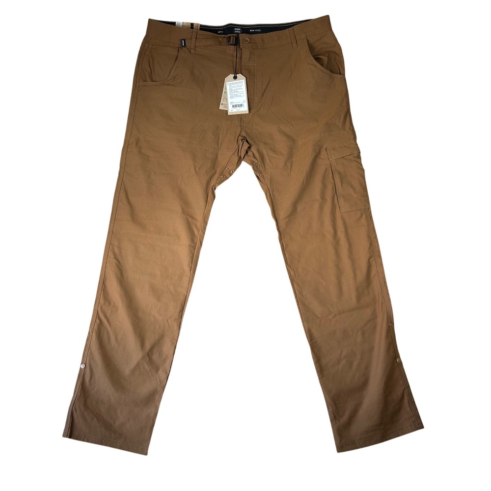 Prana Stretch Zion Slim Pant II Mens 40x34 Sepia Brown Hiking Outdoor New NWT